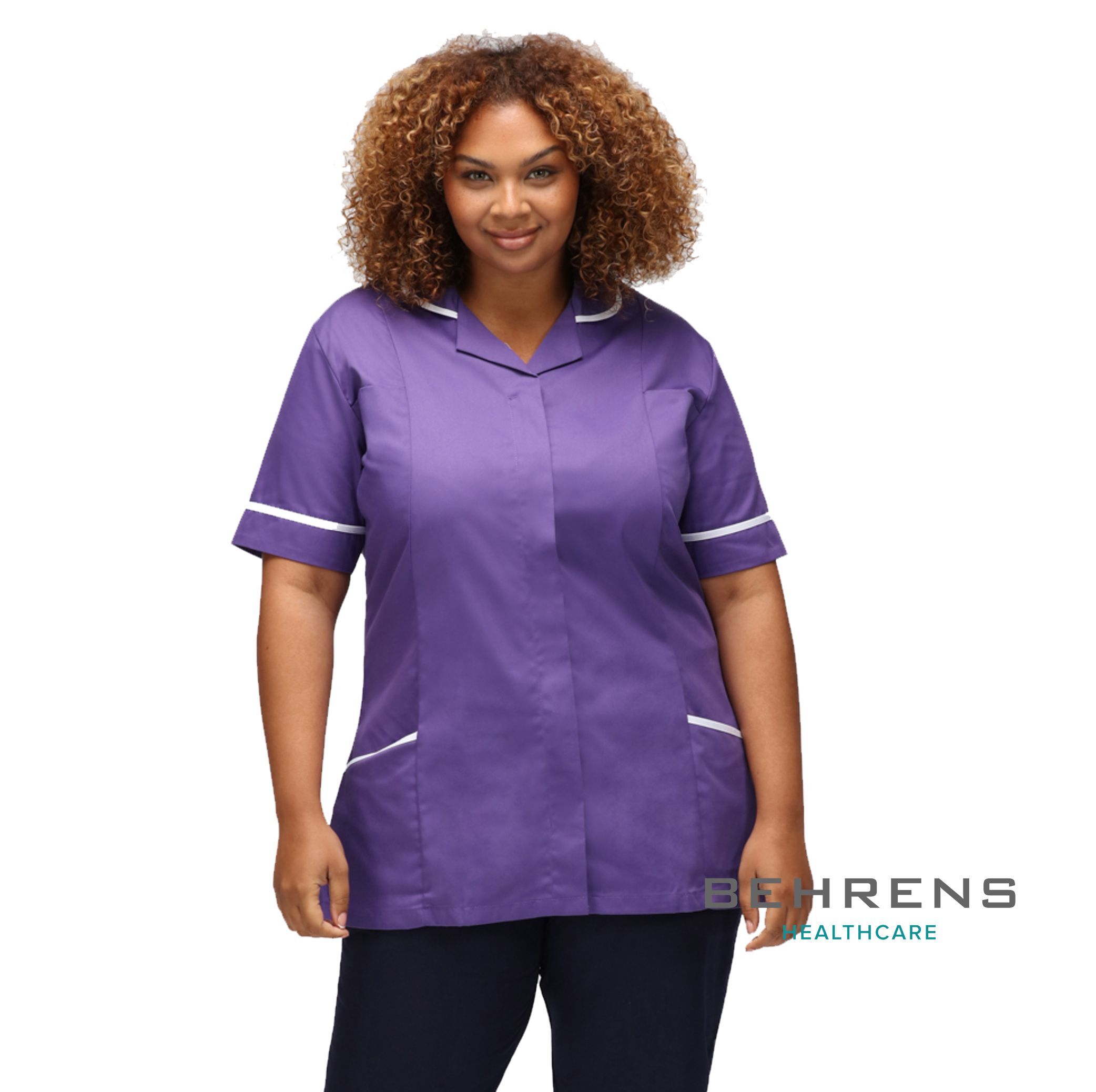 Behrens Ladies Healthcare Tunic in Purple