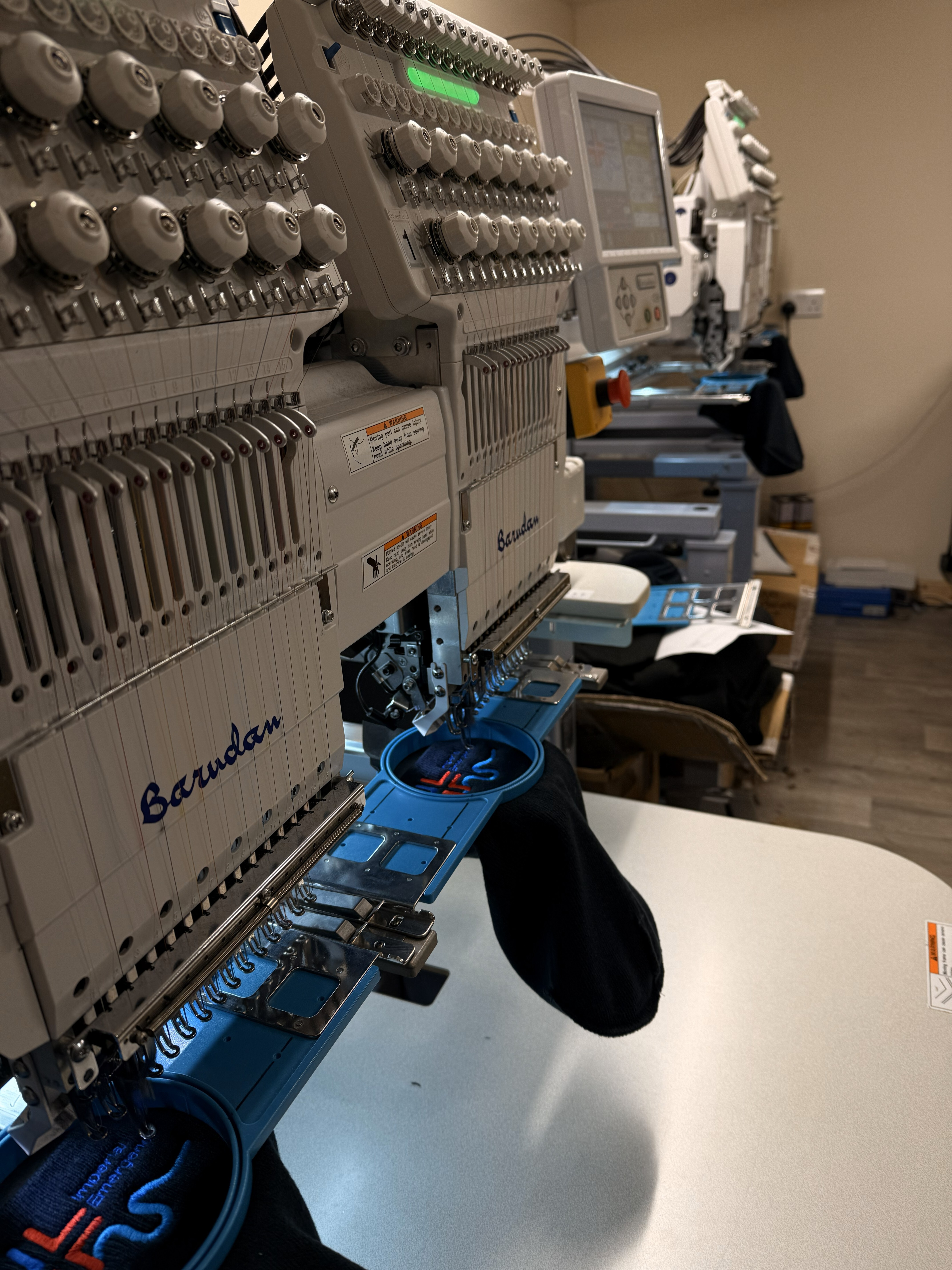 Embroidery in Oban with no minimum order quantity